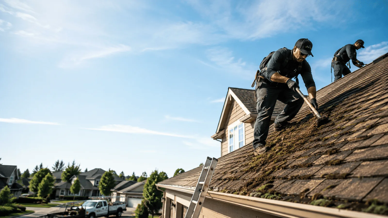 Roof Moss Removal in Commodore, PA near me